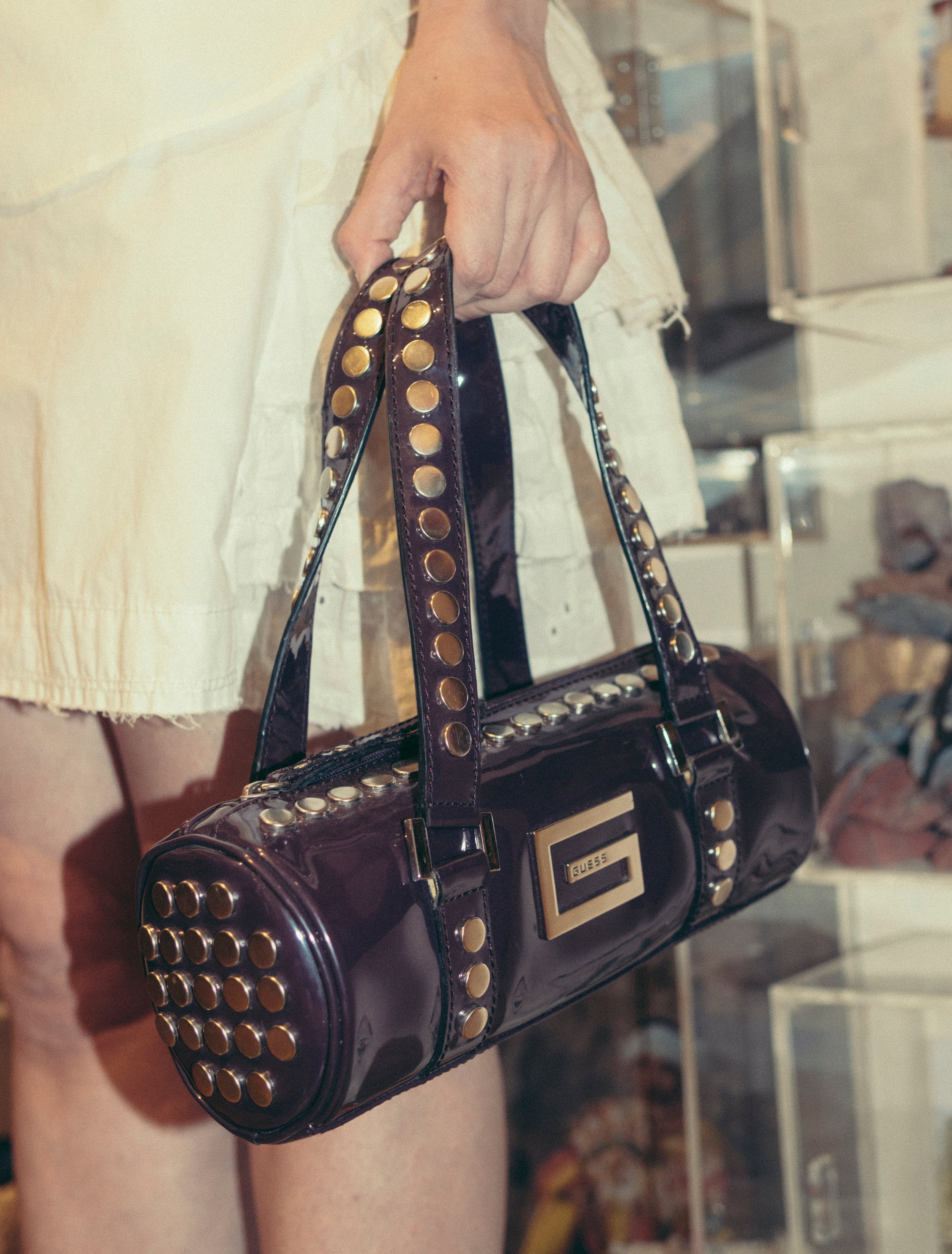 Guess Vintage Cylinder Bag – Two Extra Lives