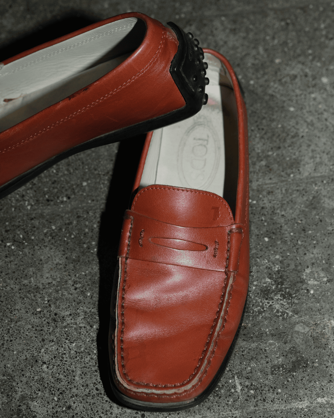 Tod's - Mokasyny Brunetkowe