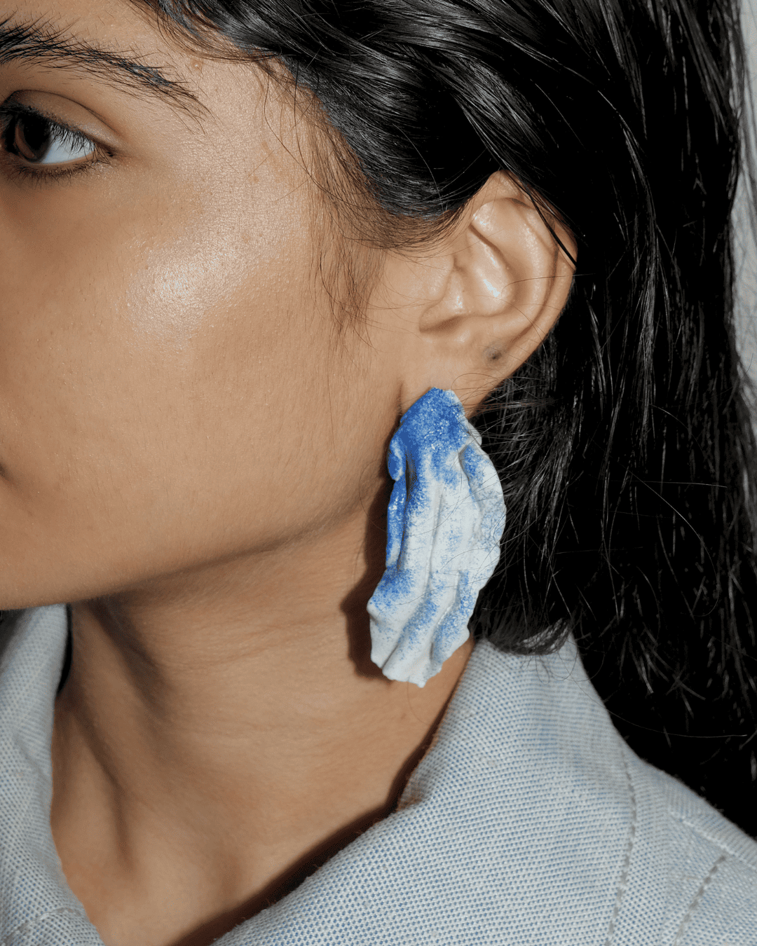 Atelier Park - Porcelain Spray Painted Earrings