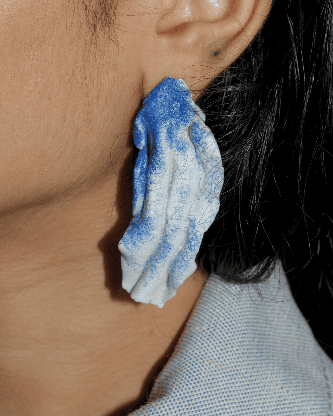 Atelier Park - Porcelain Spray Painted Earrings