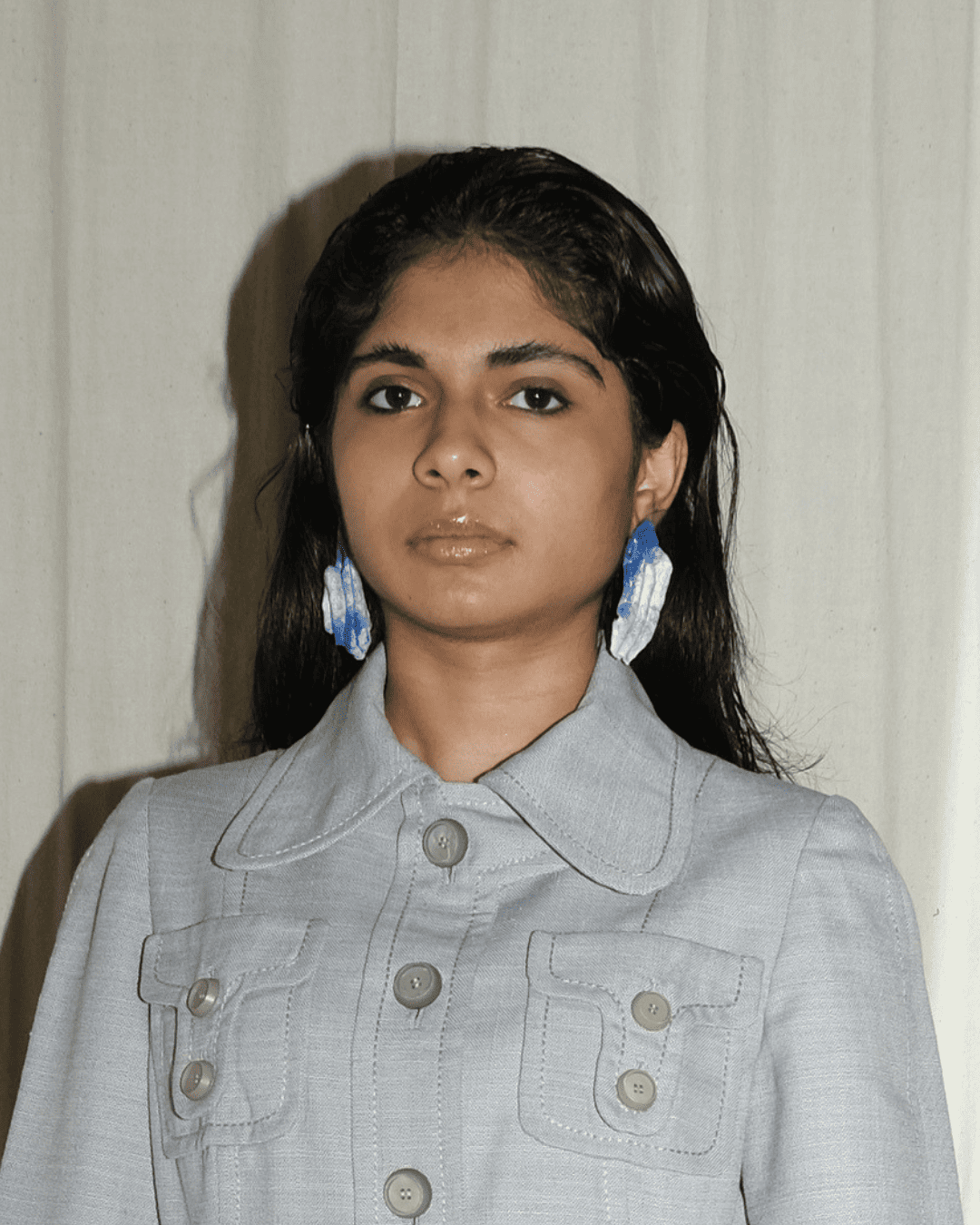 Atelier Park - Porcelain Spray Painted Earrings
