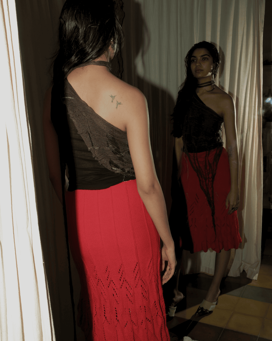 Subtle Le Nguyen - Mermaid Hand Knit Top
