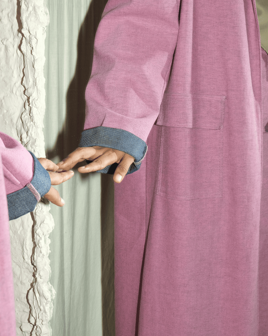 Roa - Round the World Pink Trench Coat