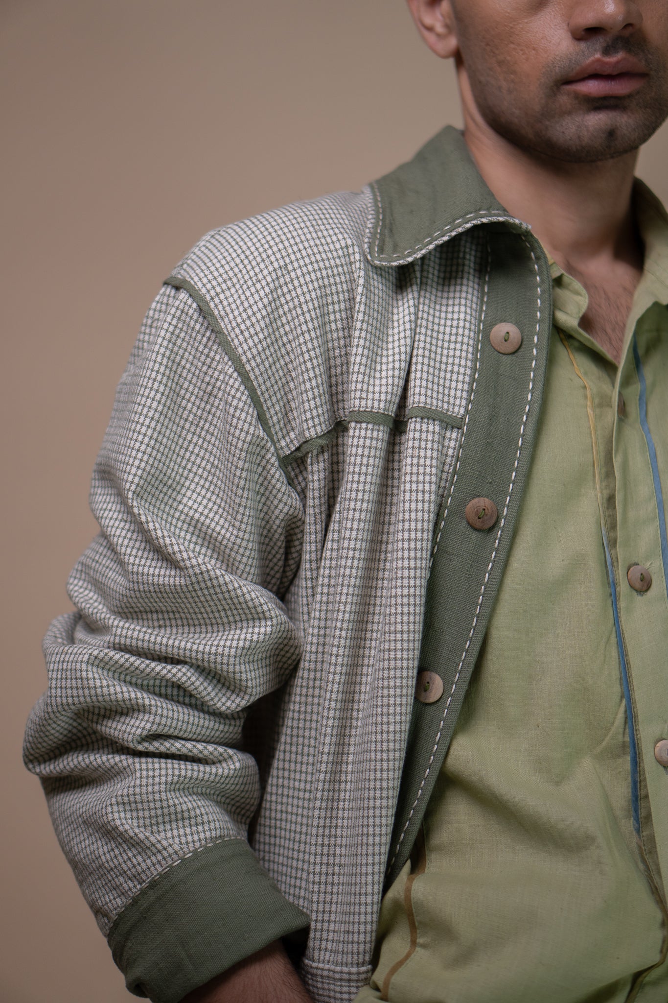 LAFAANI- MEADOWS OVERSIZED SHIRT JACKET