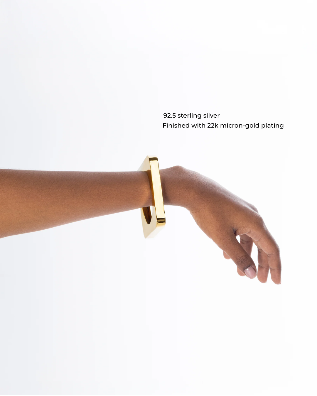 Maison Megh -Mega bangle gold