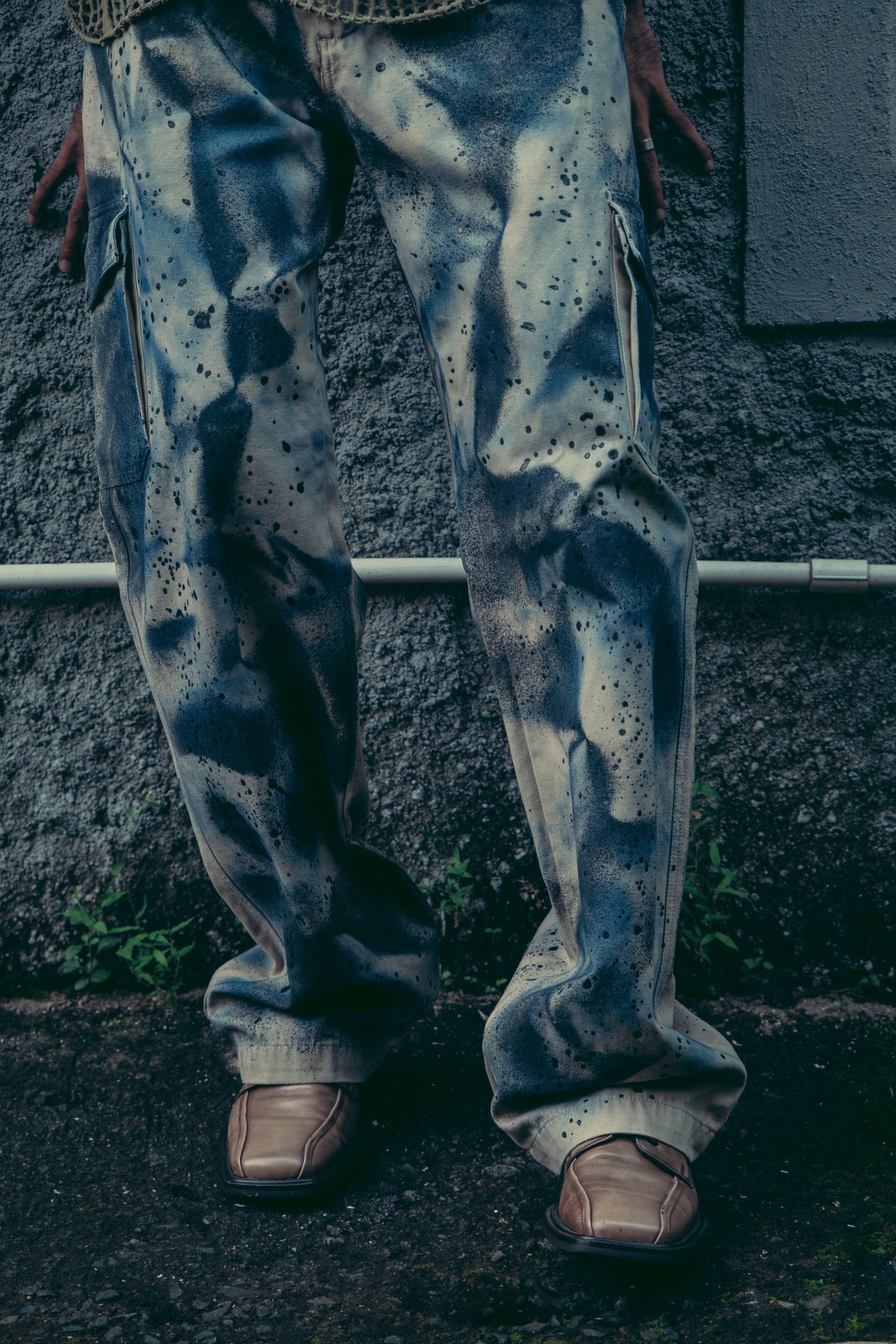 Spray Painted Pants