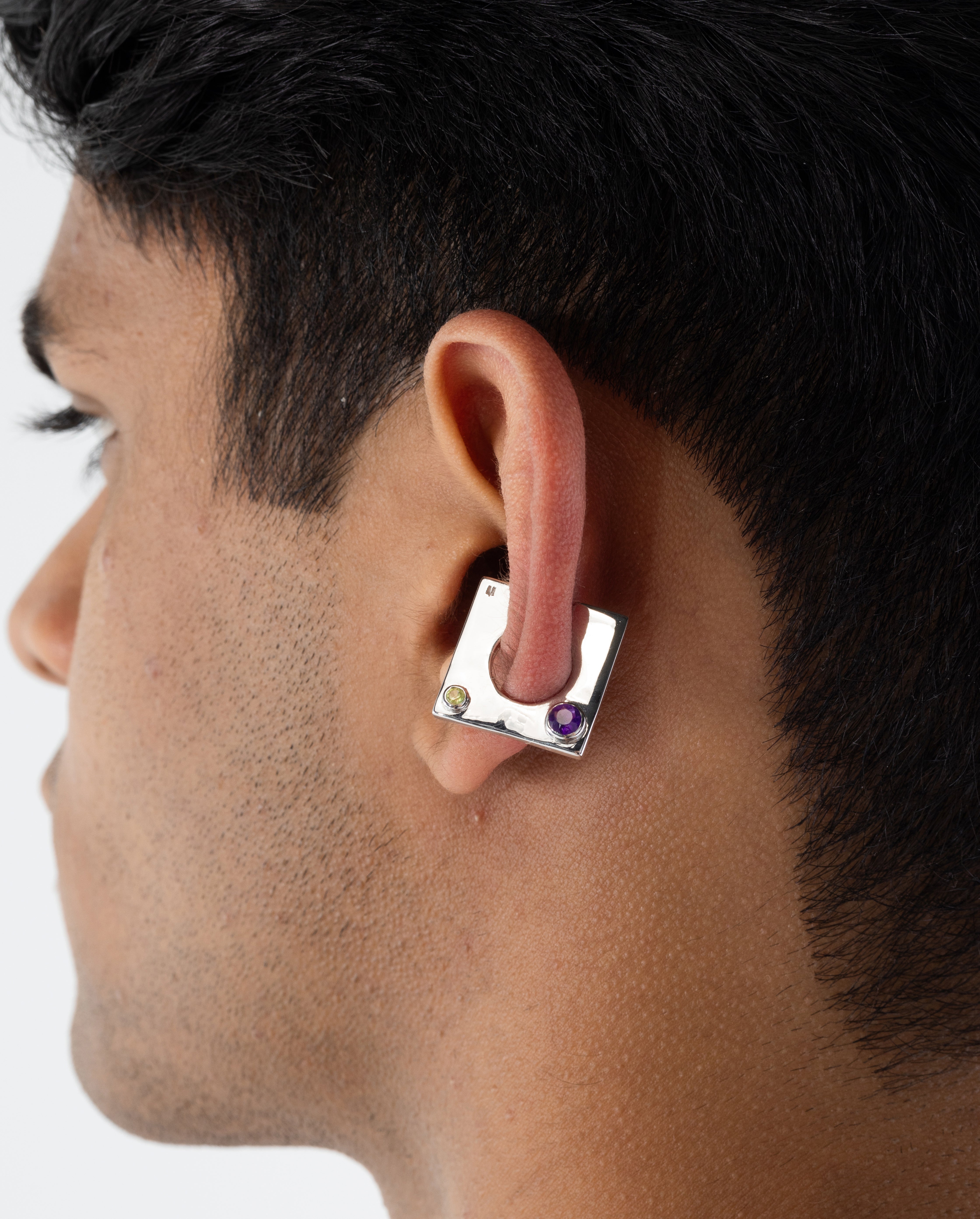 Maison Megh- Silver ear cuff