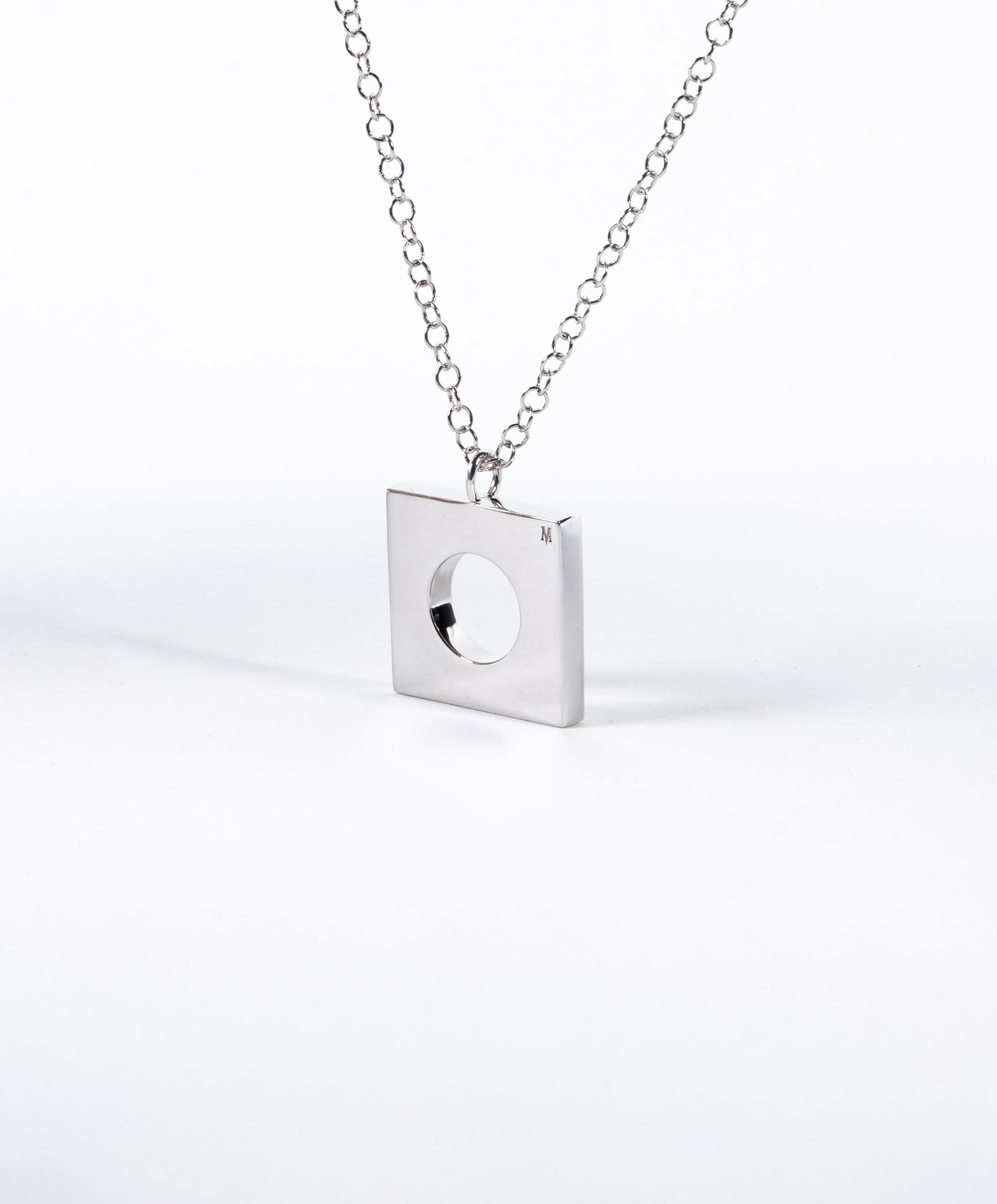 Maison Megh Edge Pendant Silver