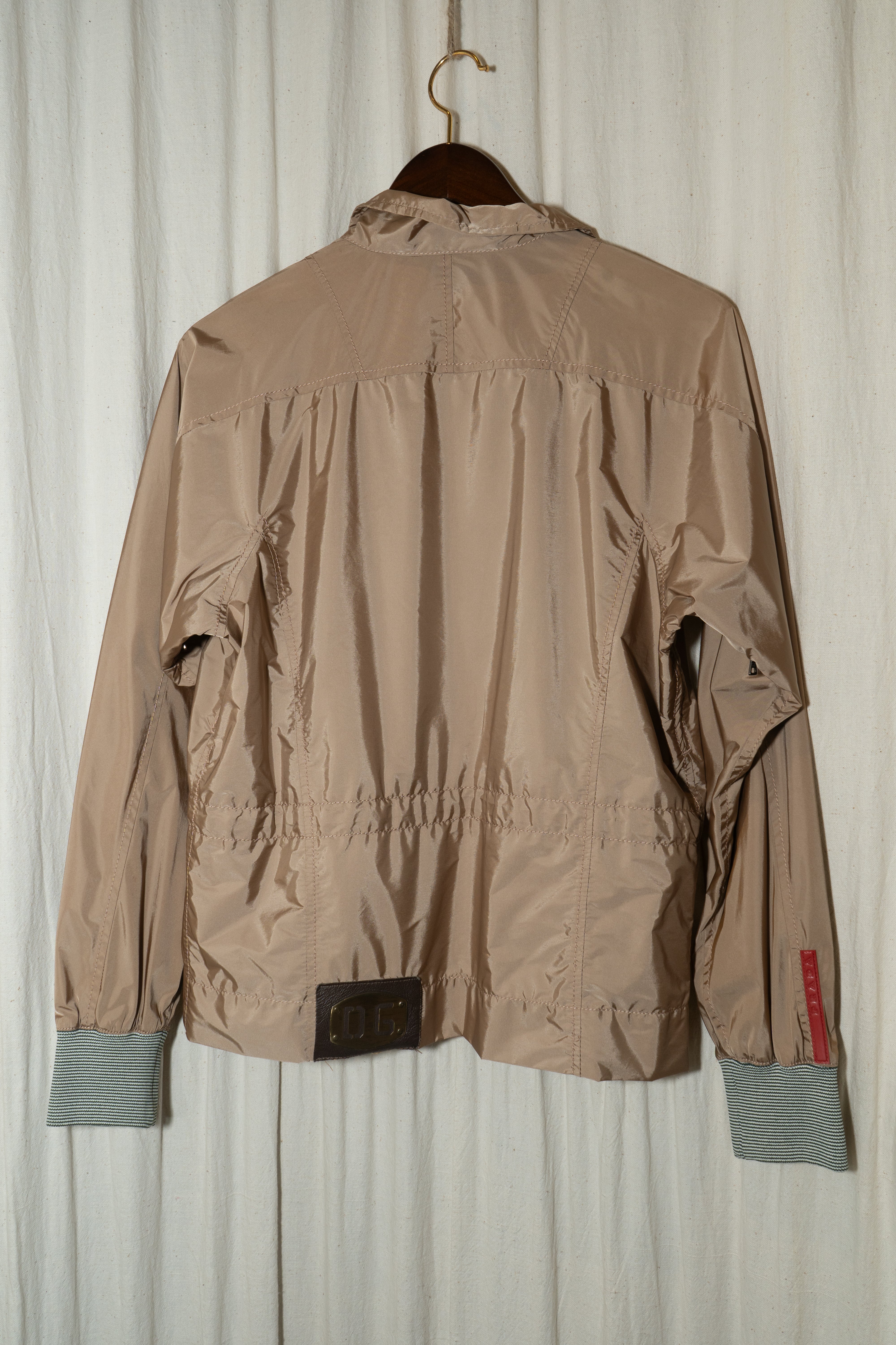 Prada - Beige Drawstring Jacket