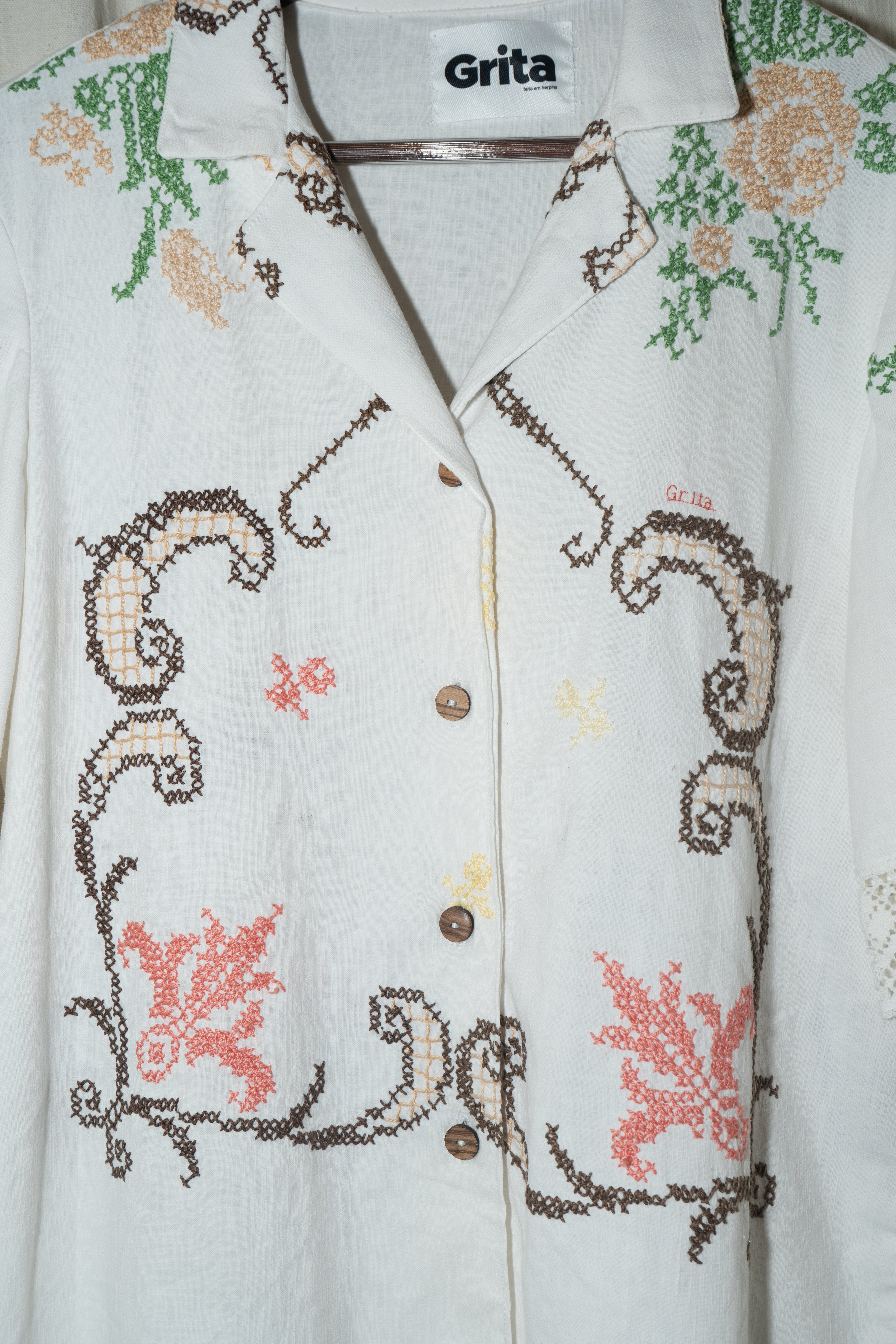 Grita - Paisley Bloom Shirt