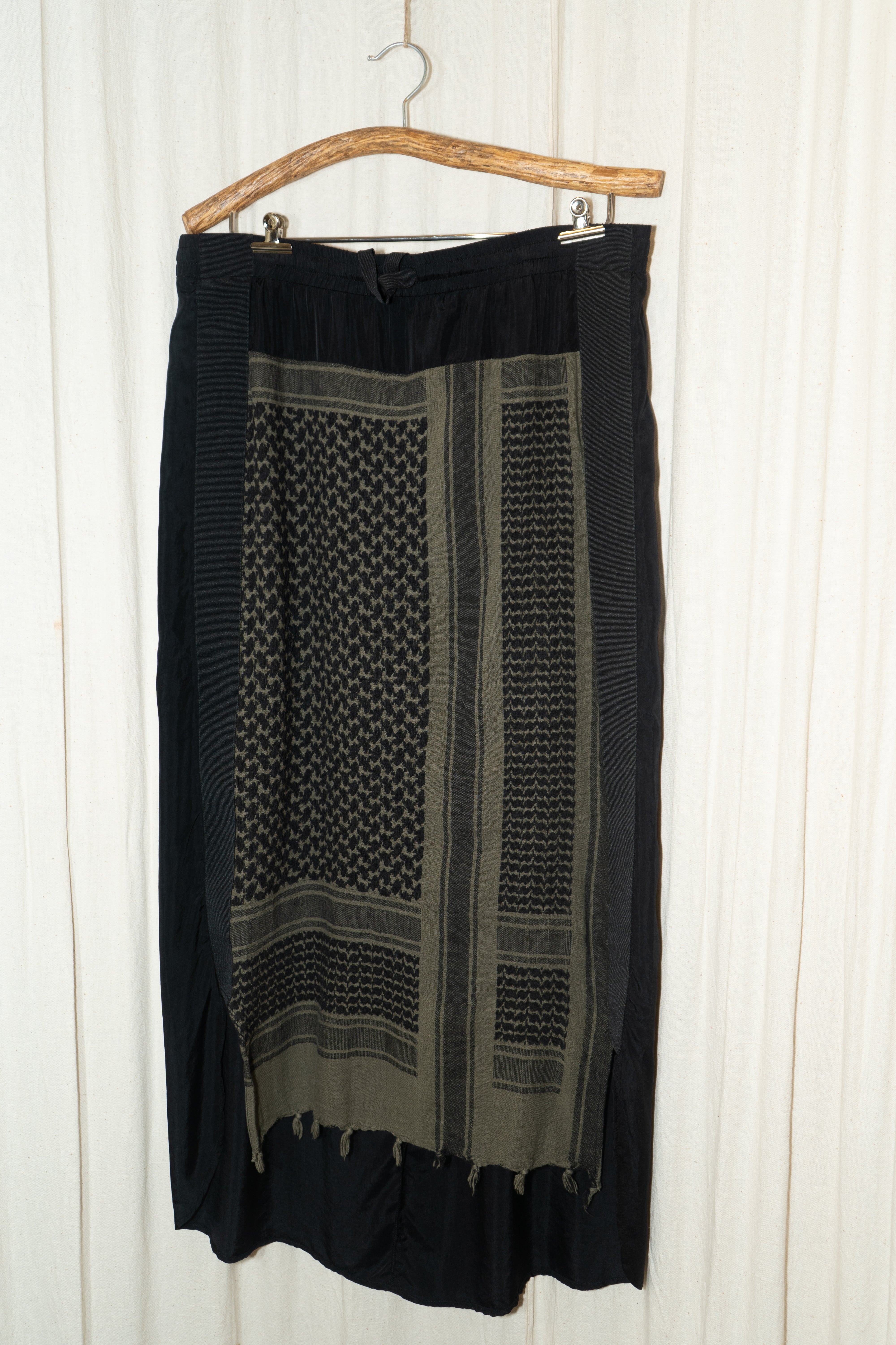 8PM - Heritage Keffiyeh Skirt