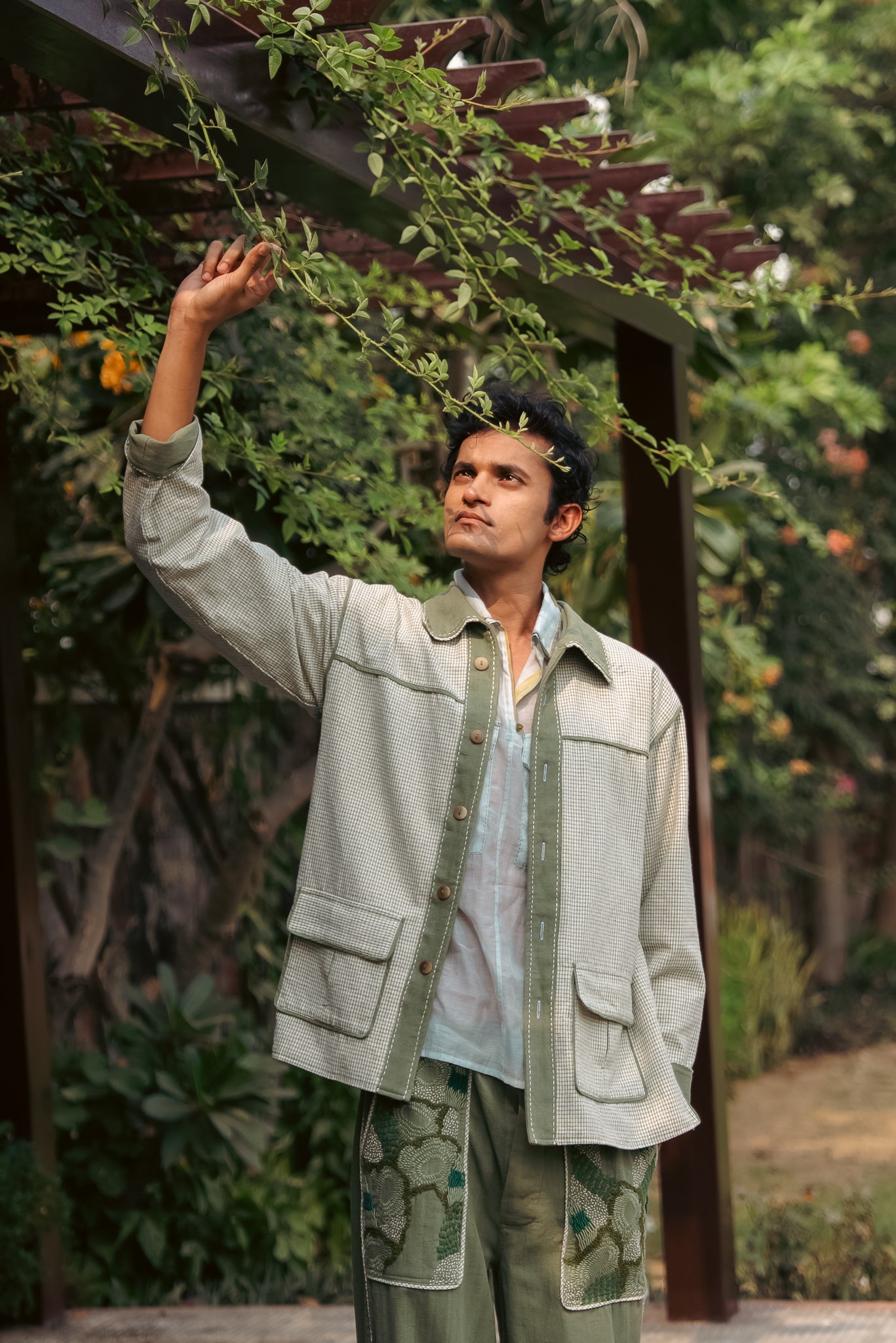 LAFAANI- MEADOWS OVERSIZED SHIRT JACKET