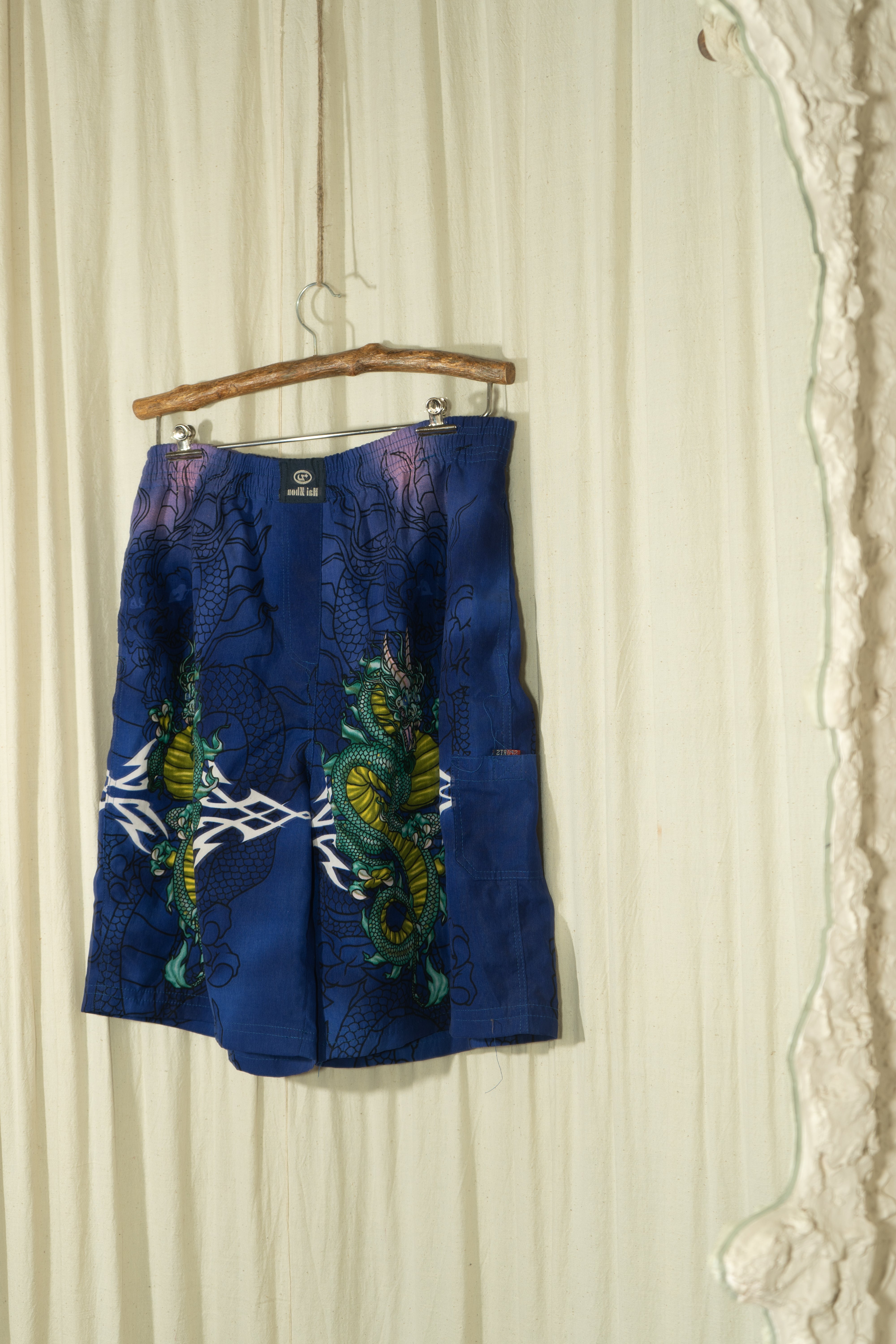 Hai Zhon - Dragon Printed Shorts