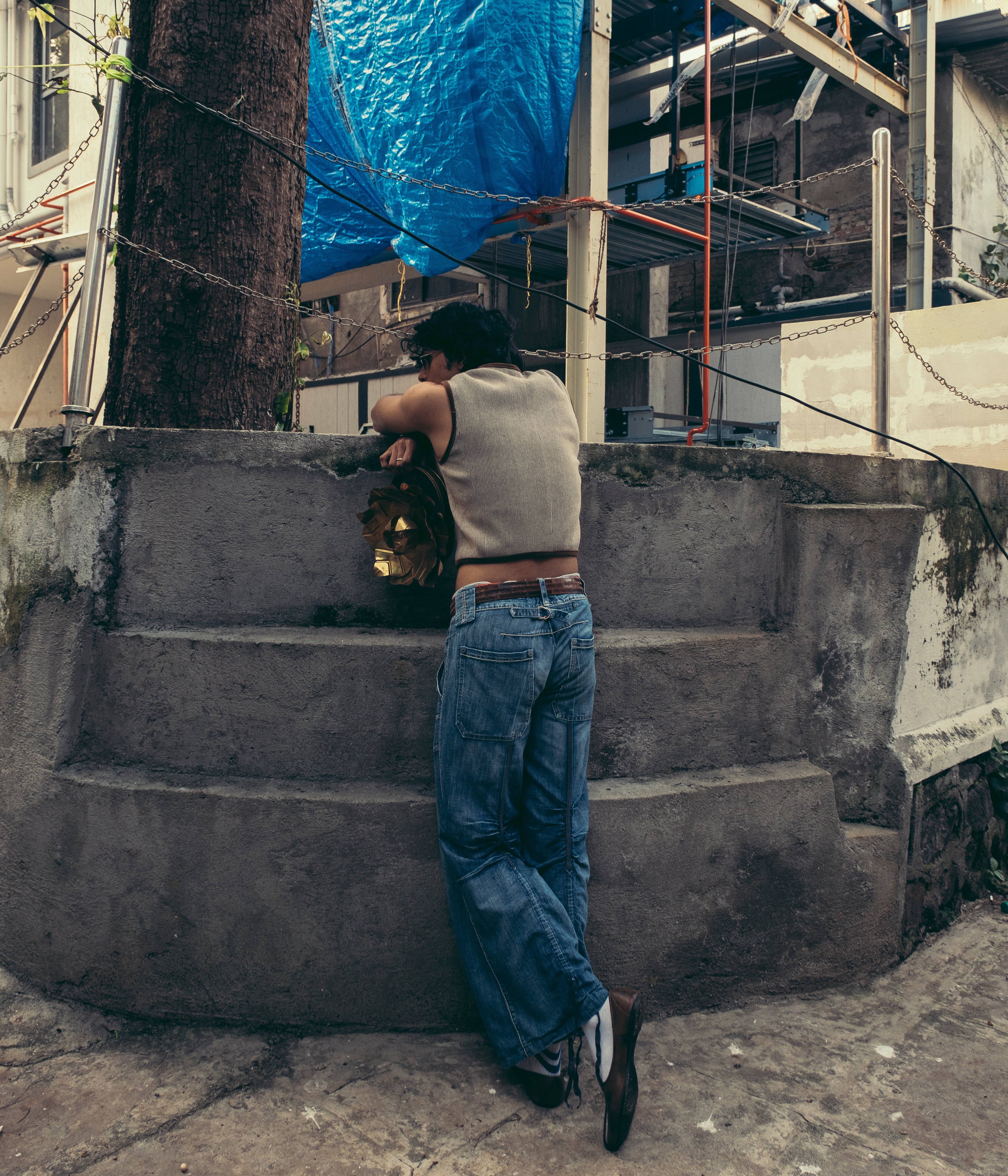 Jeansy z rozszerzoną ekscentrycznością