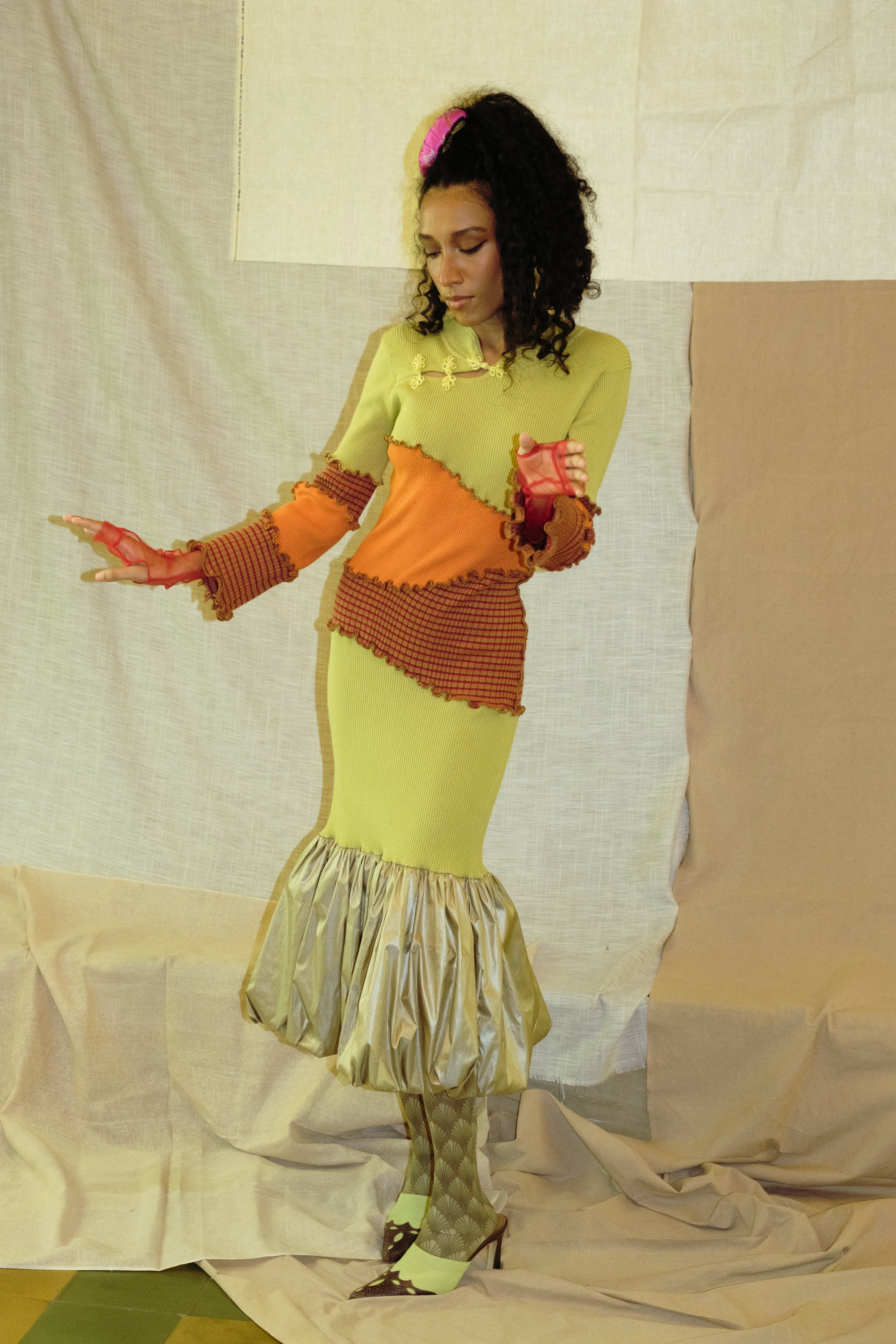 Japanese Kimono Inspired Dress