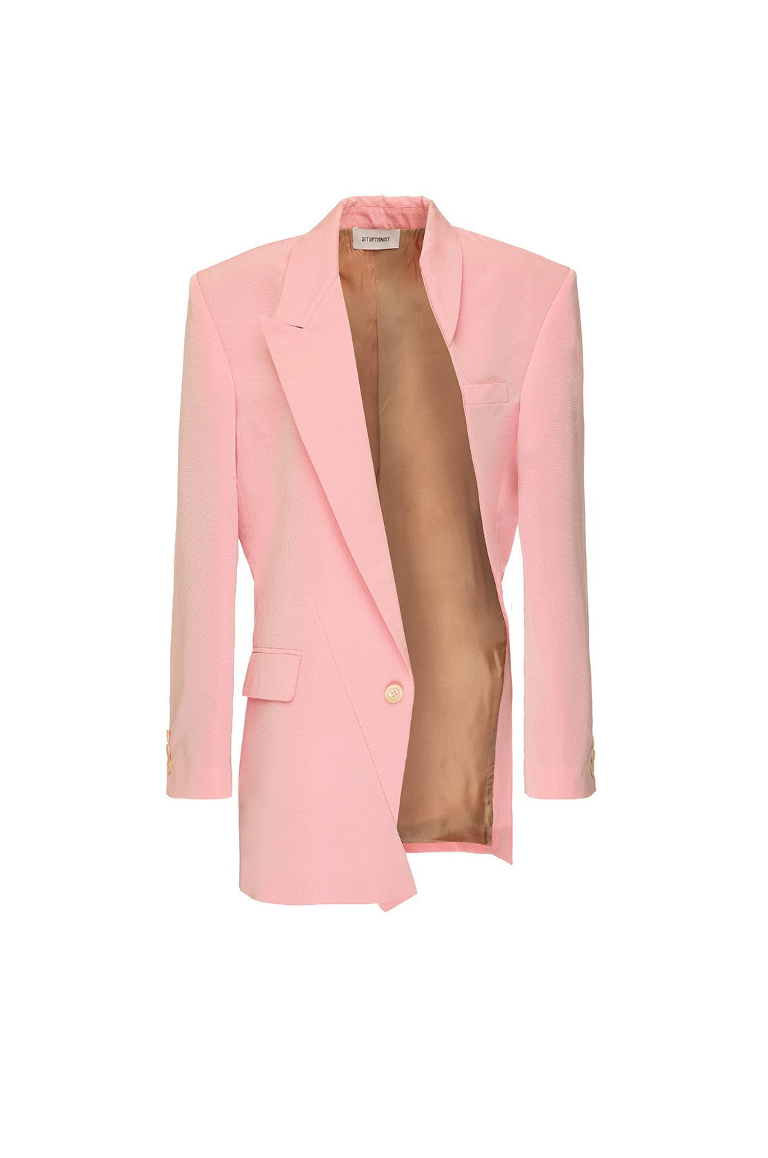 Situationist - Pink Asymmetrical Jacket