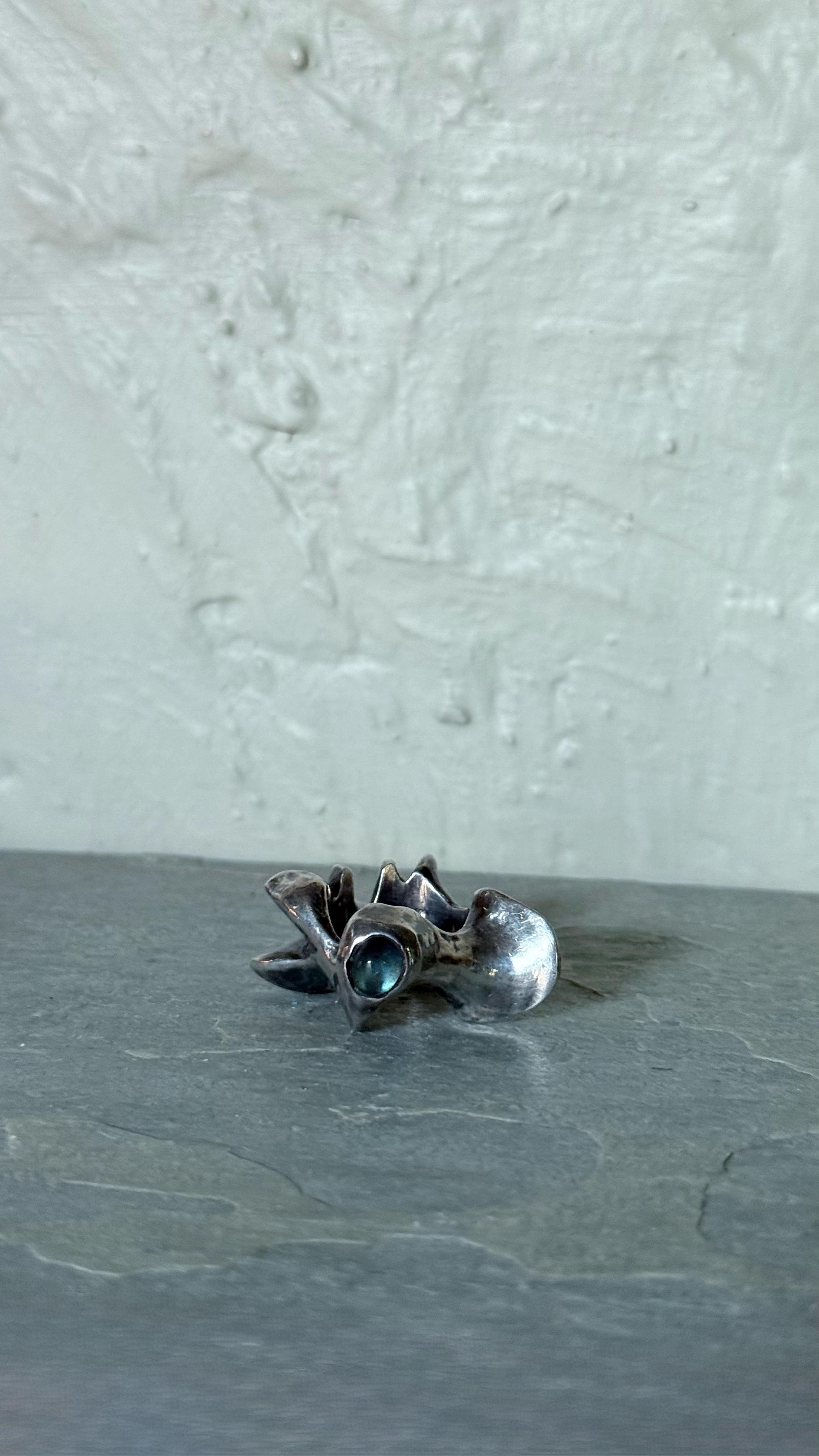 Moonstone Silver Ring