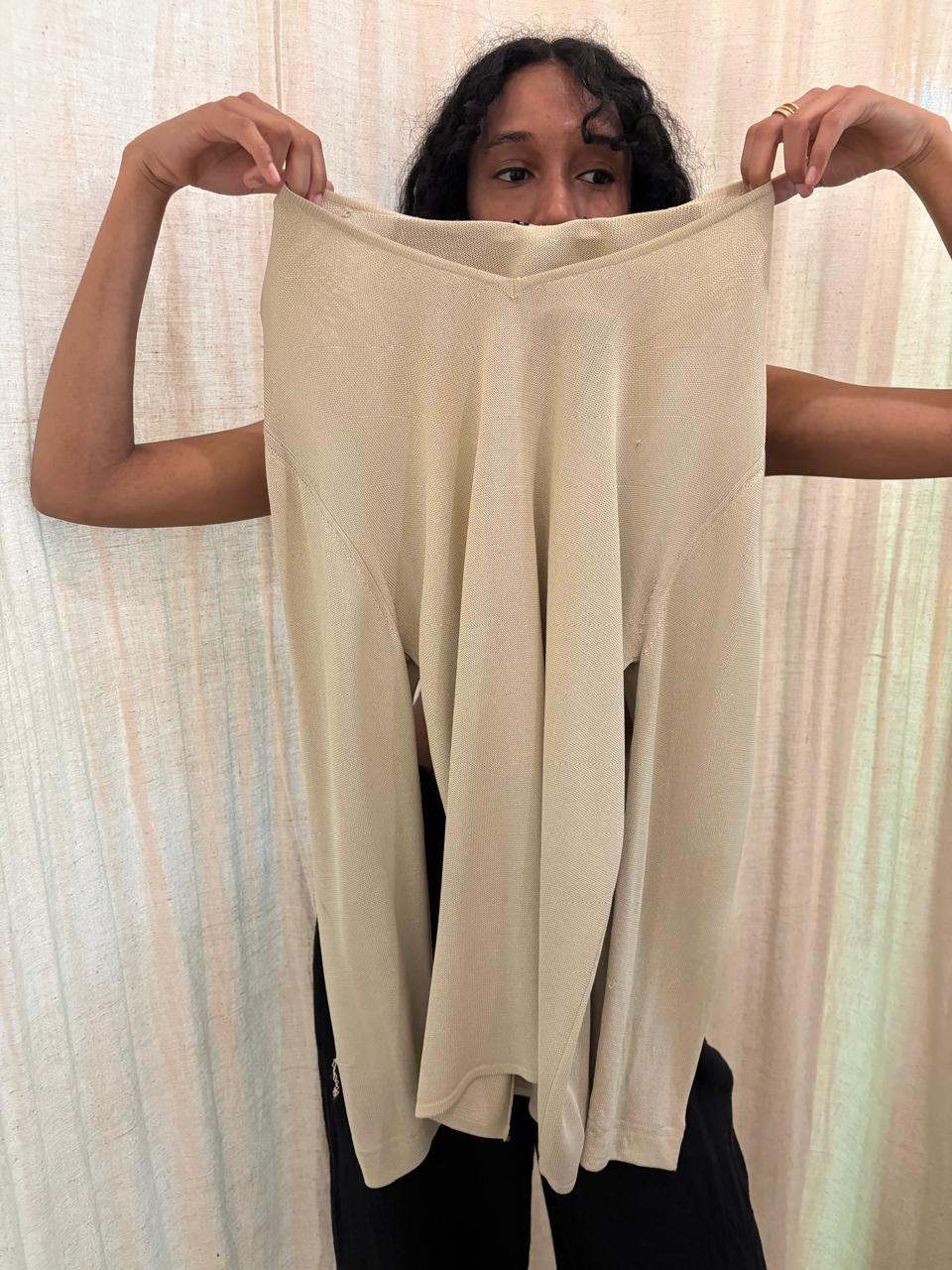 THIERRY MUGLER SHEER BLOUSE