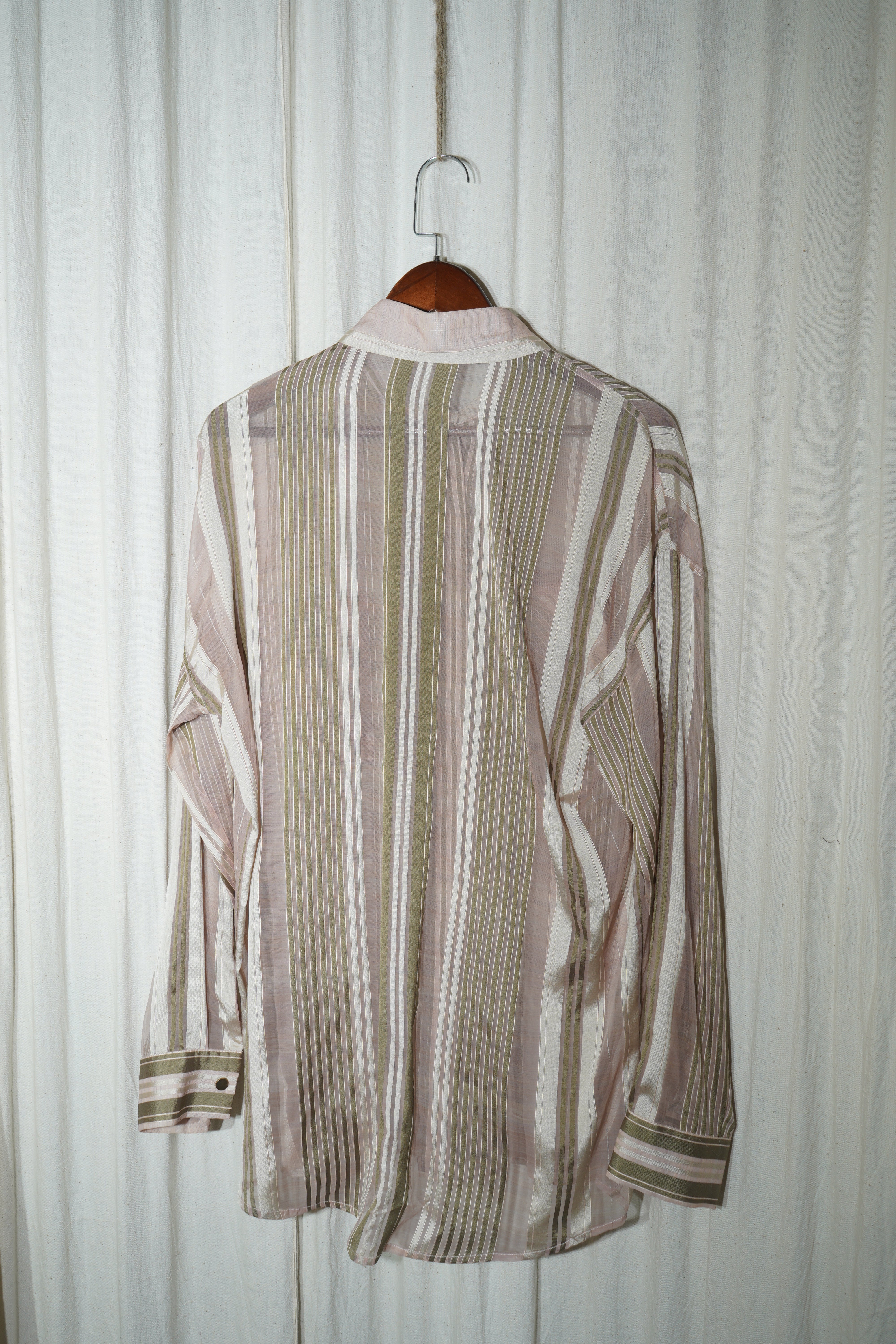 Serafin Andrzejak - Striped Sheer Shirt