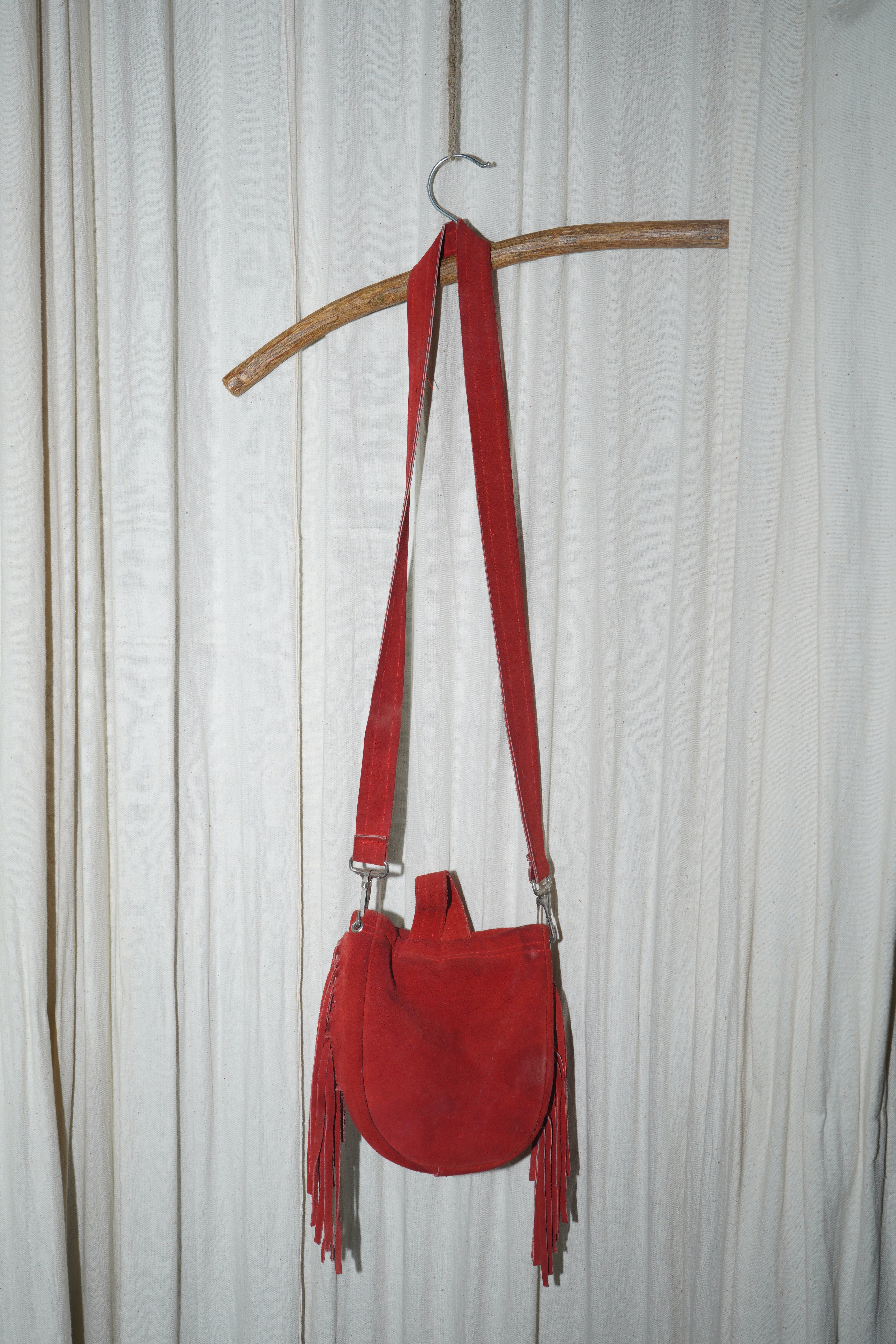 Red Fringe Bag