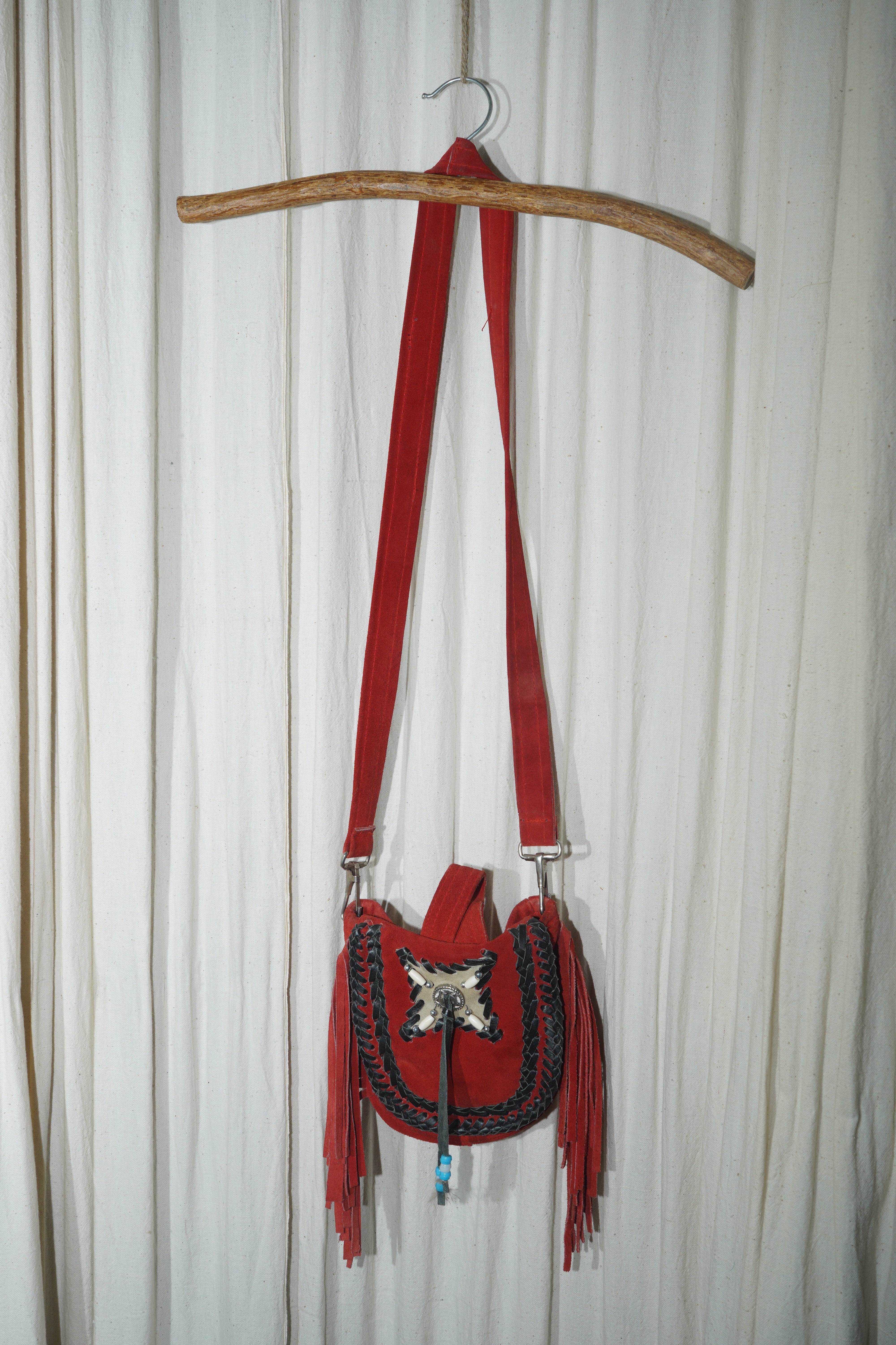 Red Fringe Bag