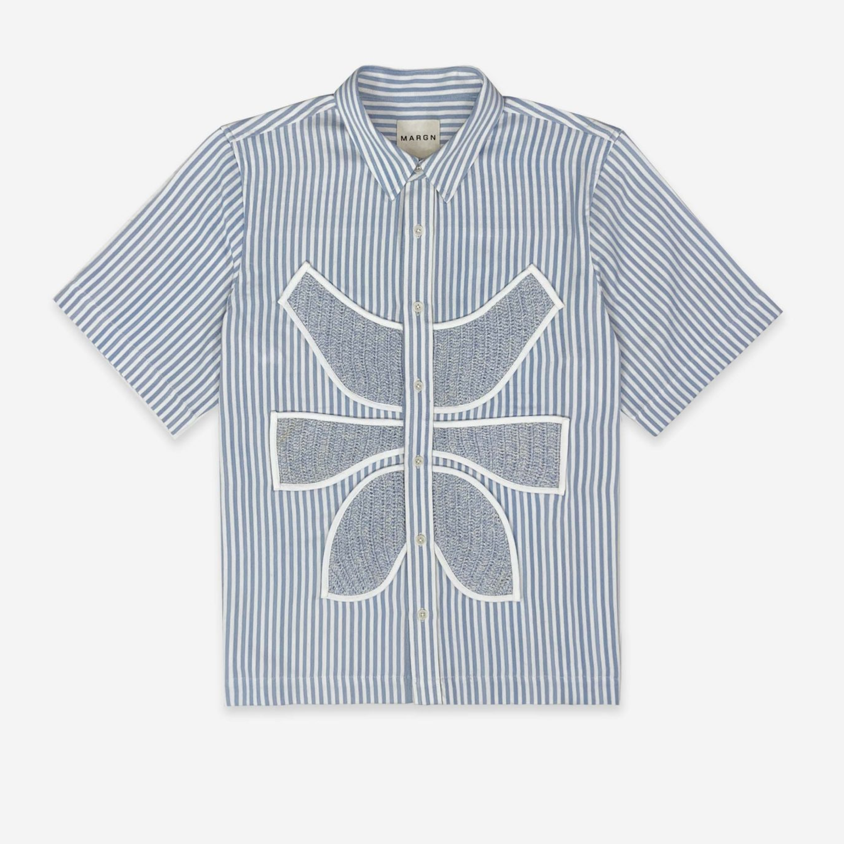 Vertebrae Symbolic Shirt- Blue and White Stripes-1.png