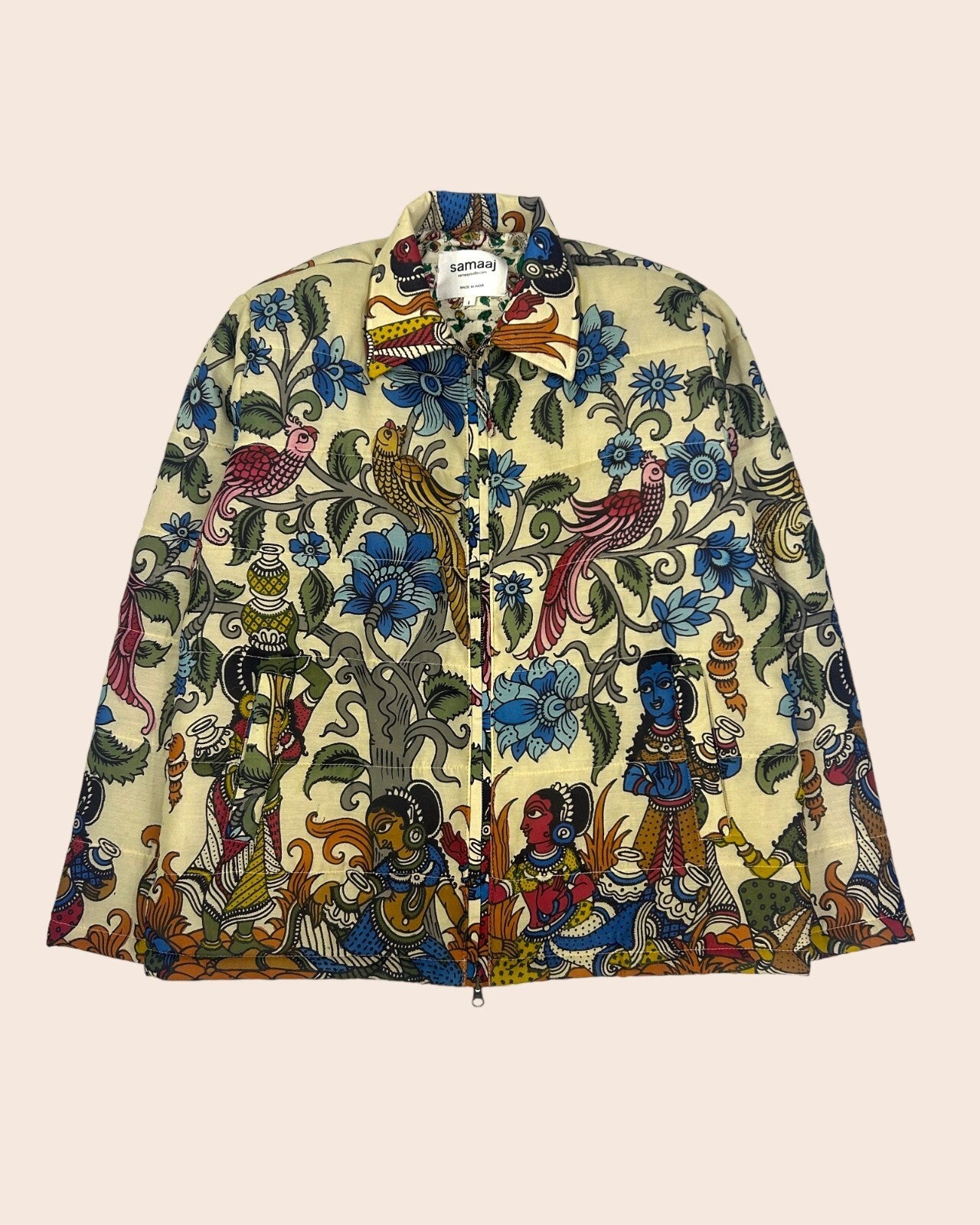 SKU 81 kalamkari hand paint jacket.jpg
