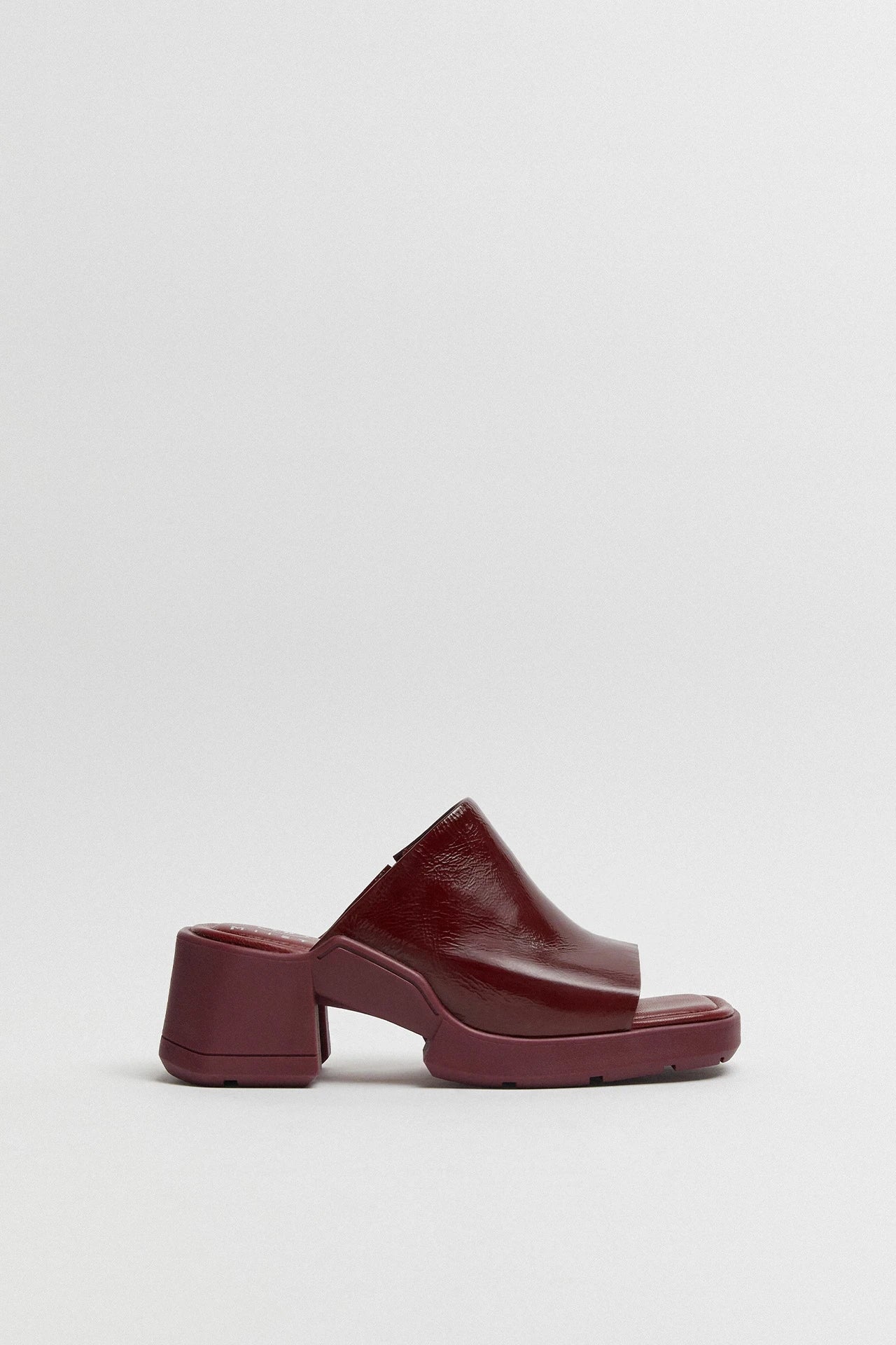 Miista - Clarin Burgundy Mule Sandals