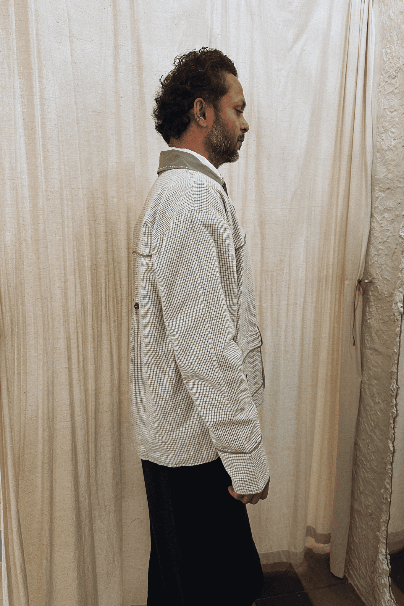 LAFAANI- MEADOWS OVERSIZED SHIRT JACKET