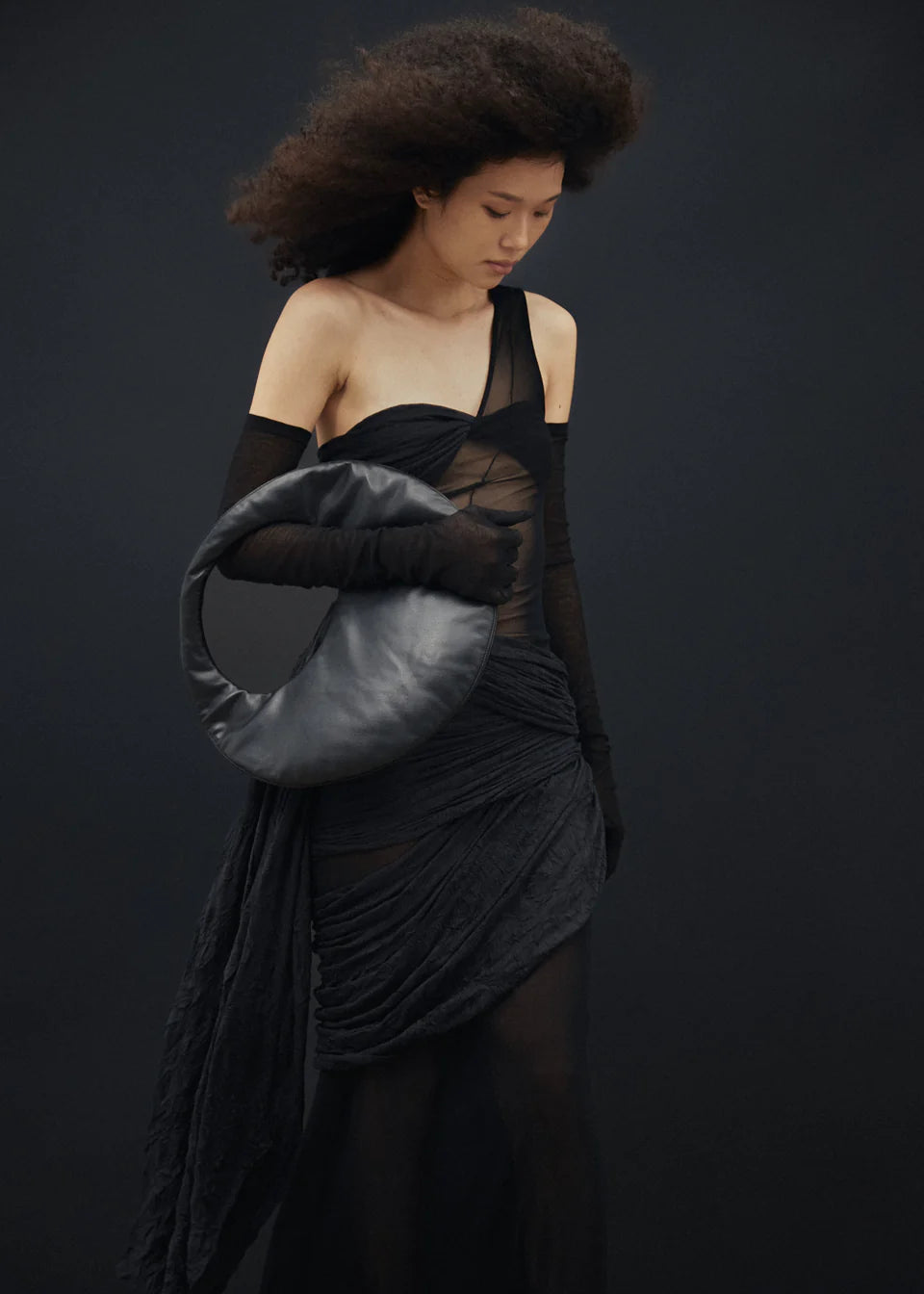 Subtle Le Nguyen - Asymmetric Draped Skirt